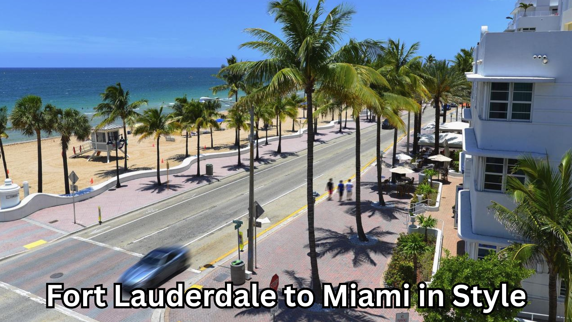 Fort Lauderdale to Miami in Style Luxury, Speed & Comfort Compared